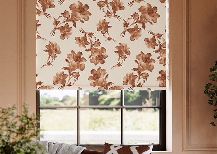 Ted Baker Midnight Garden, Terracotta - Roller Blind - Image 5